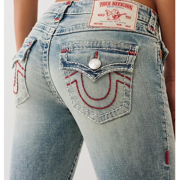 True Religion Becca Mid Rise Bootcut Jeans - Picture 1 of 7